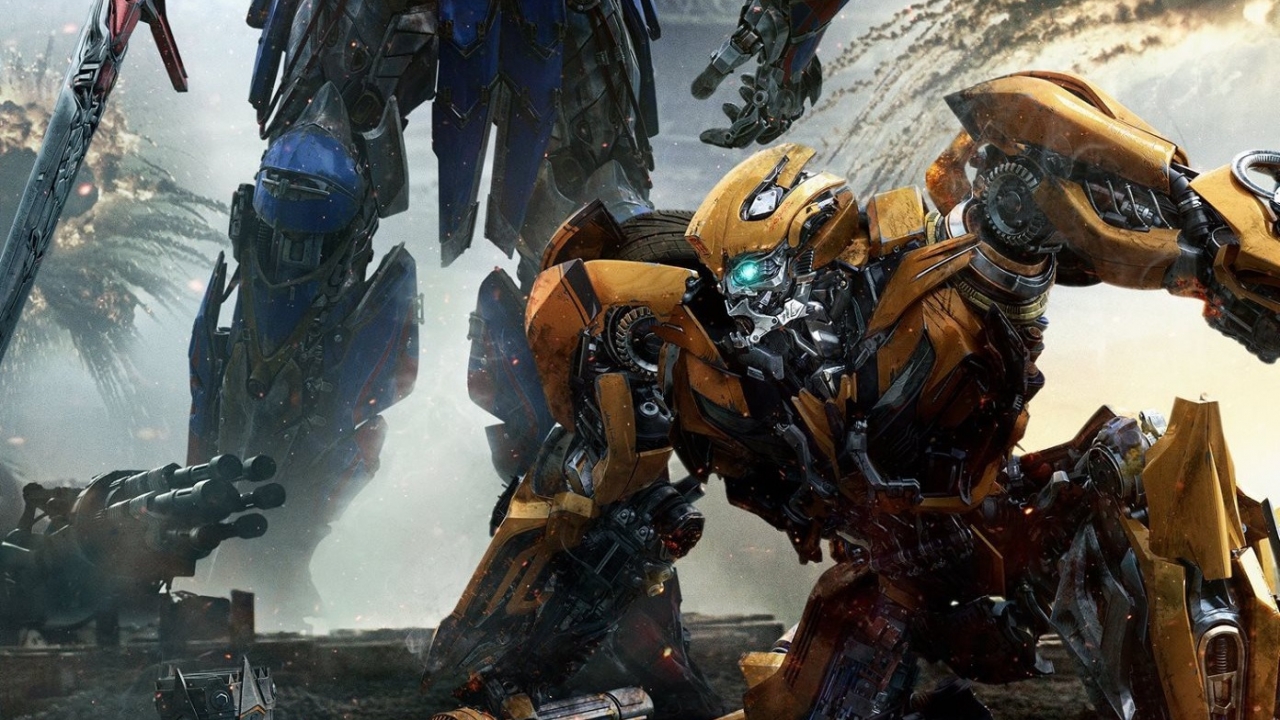 Optimus Prime vs Bumblebee op nieuwe poster 'Transformers 5'