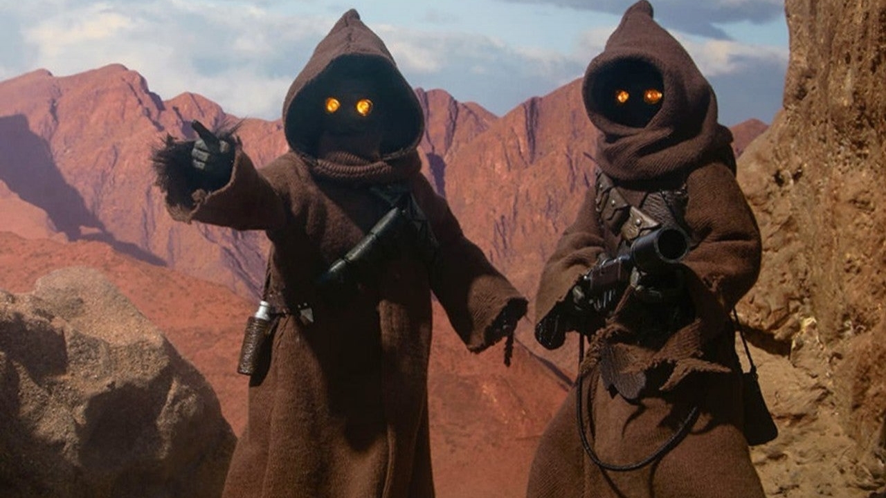 Hoe zien de Jawa's van 'Star Wars' er onder hun mantel uit?