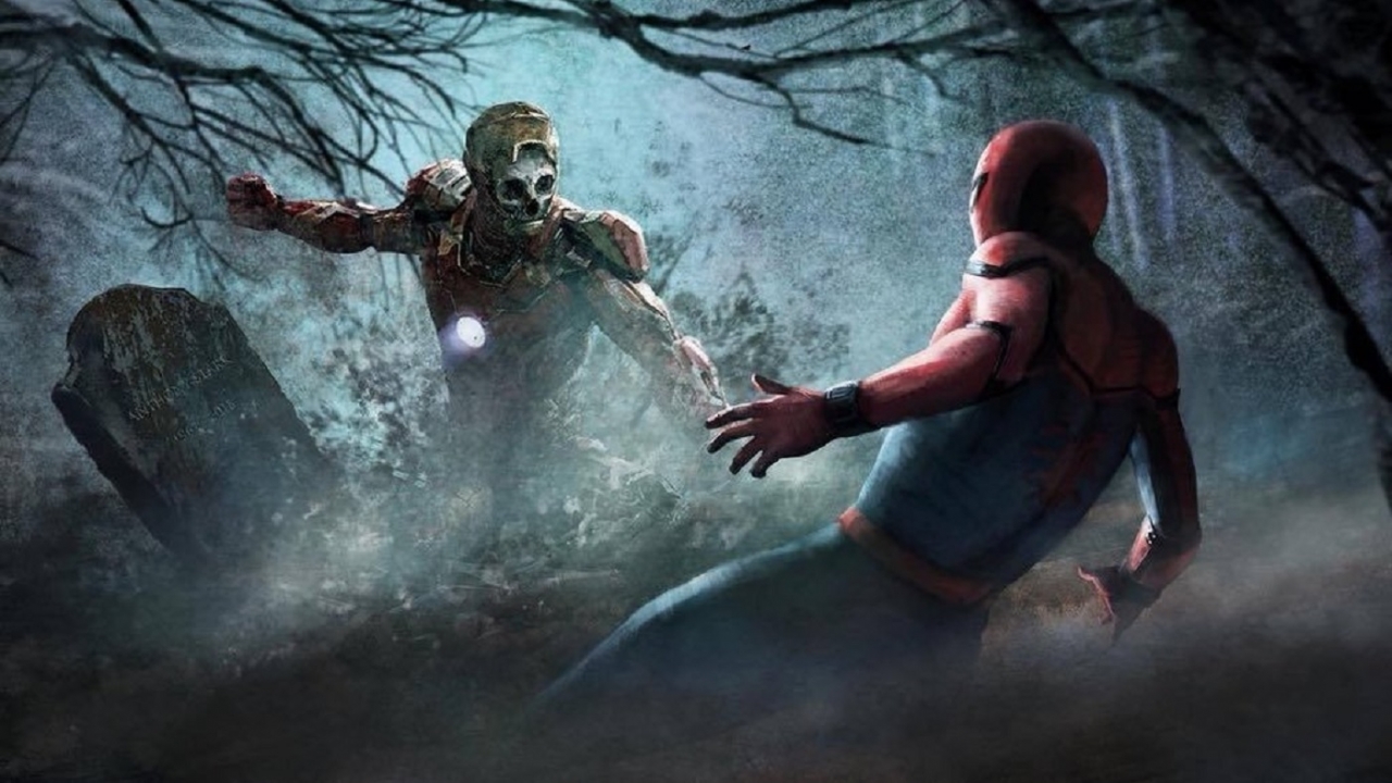 Ongebruikte Iron Man-zombies op concept-art 'Spider-Man: Far From Home'!
