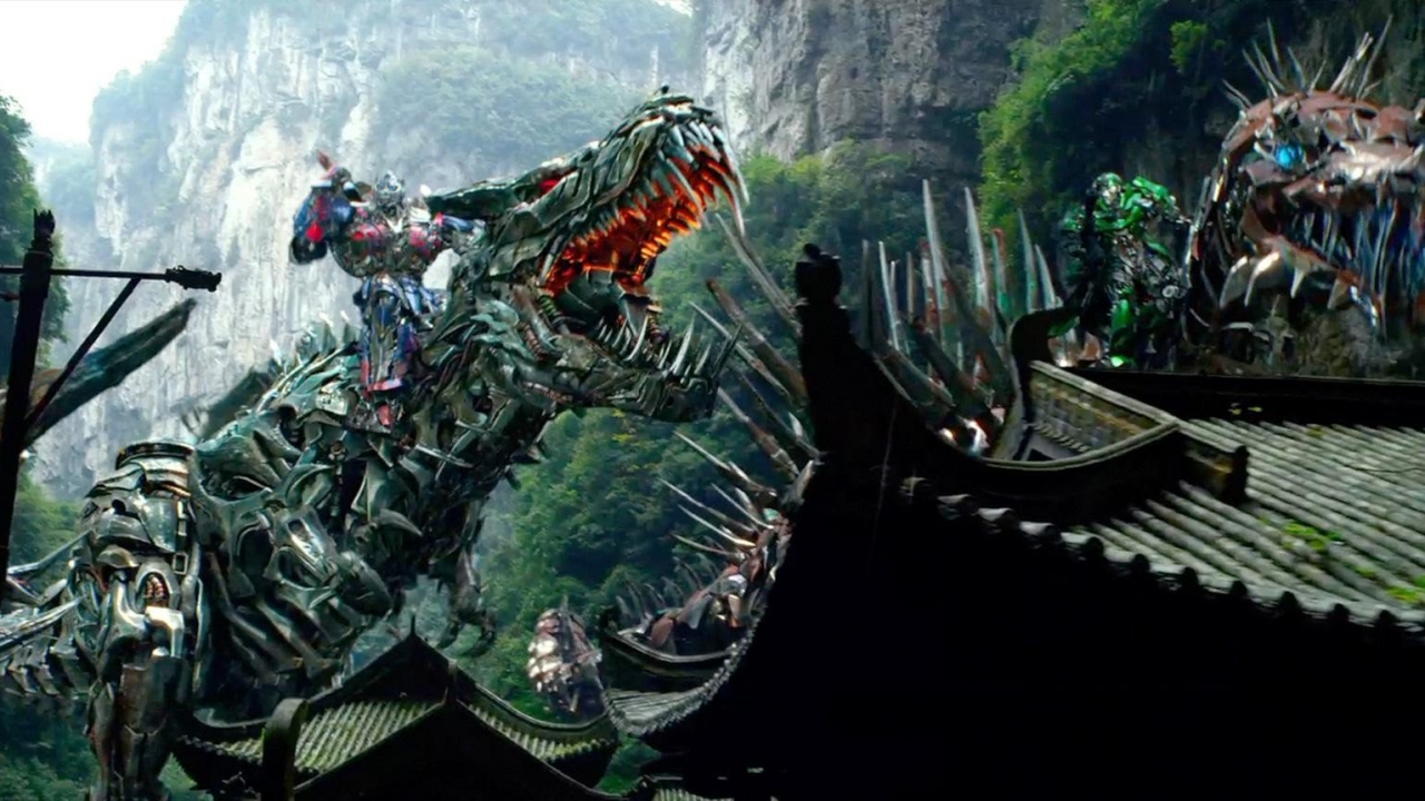 Mini-Dinobots naar 'Transformers: The Last Knight'
