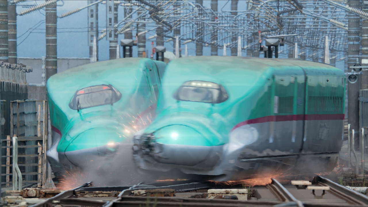 'Bullet Train Explosion': 300 kilometer per uur verstand op nul