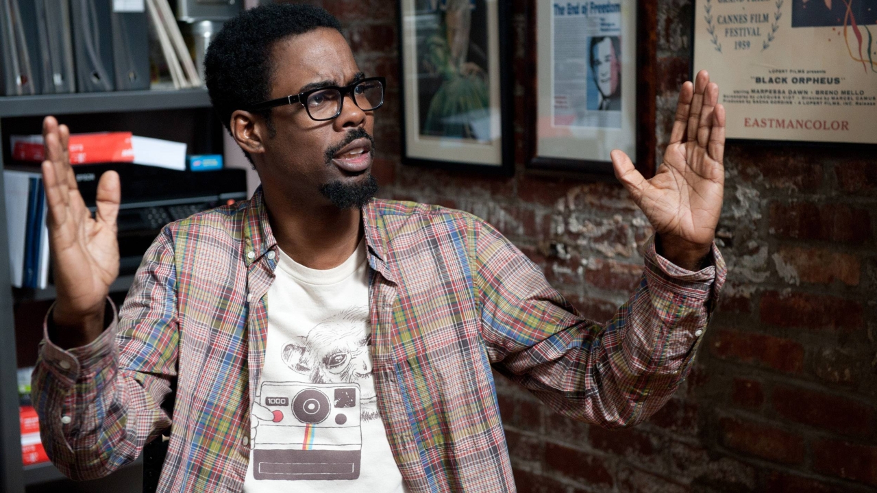 Comedian Chris Rock maakt megafilm samen met Steven Spielberg