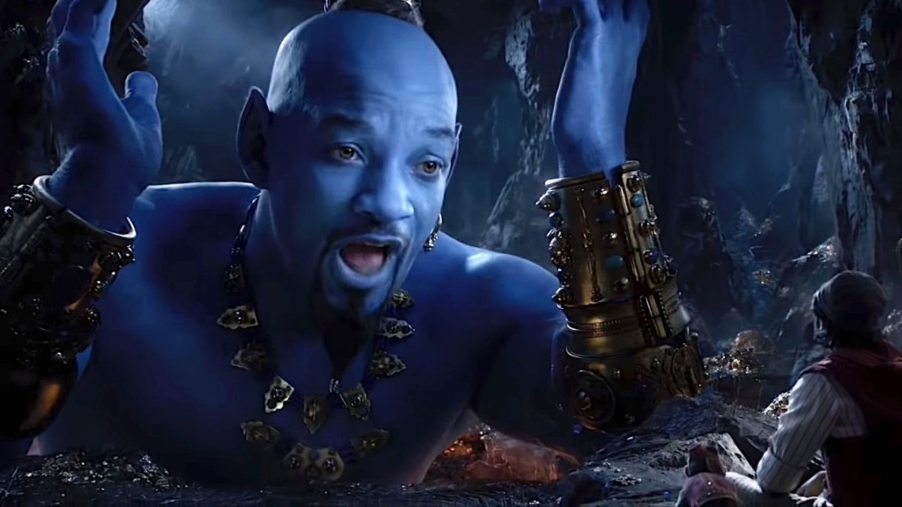 Will Smith loopt blauw aan in nieuwe beelden Disney's 'Aladdin'