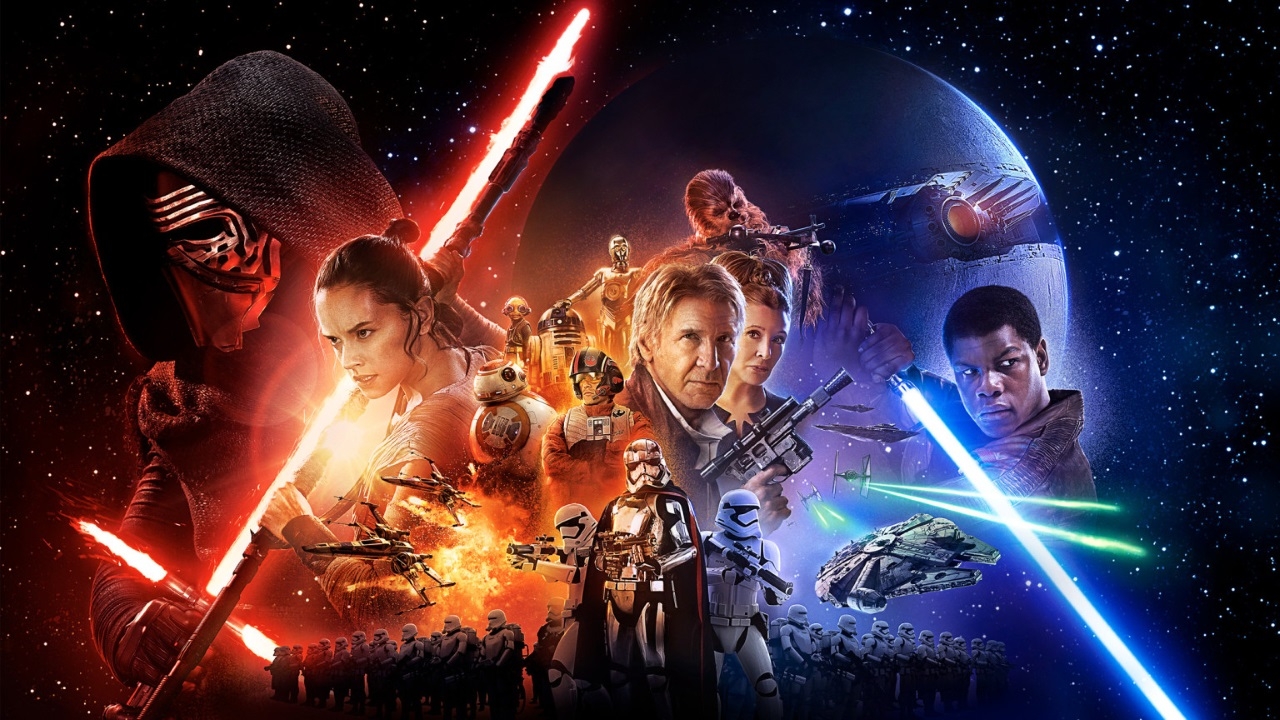 J.J. Abrams over lot [...] in 'Star Wars: The Force Awakens'