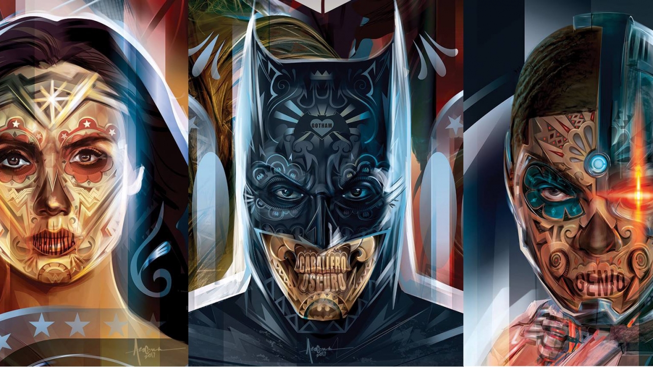 Dag van de Doden-posters 'Justice League'