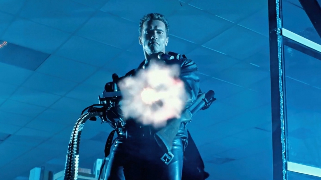Arnie als bebaarde T-800 in nieuwe 'Terminator 3'?