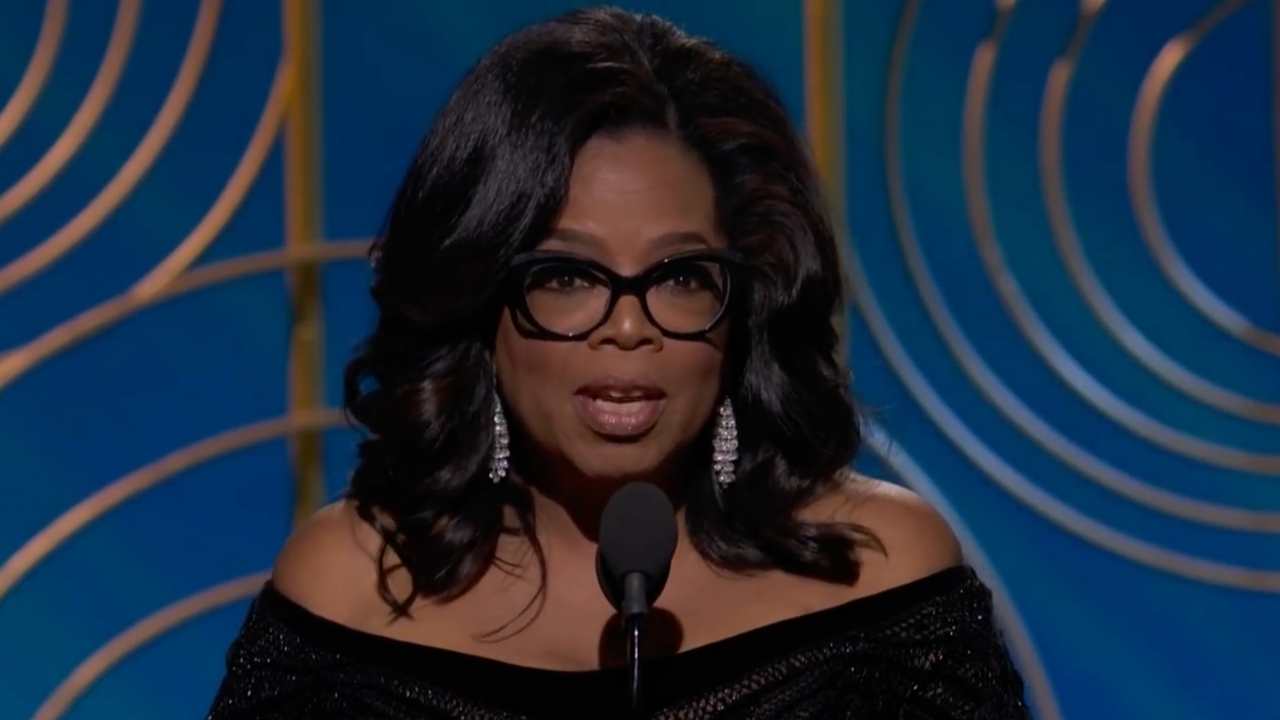 Oprah Winfrey ontroert publiek met krachtige Golden Globes-speech over #MeToo