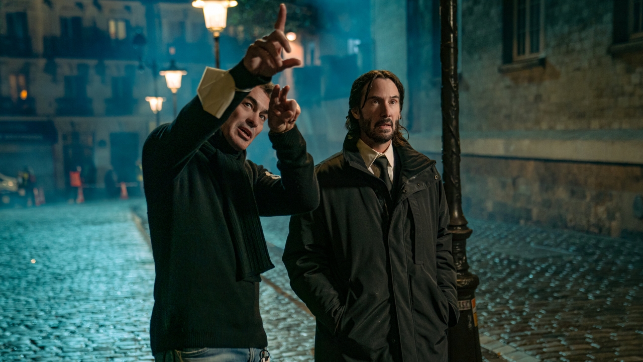 Keanu Reeves valt 10 uur lang van de trap in 'John Wick: Chapter 4'