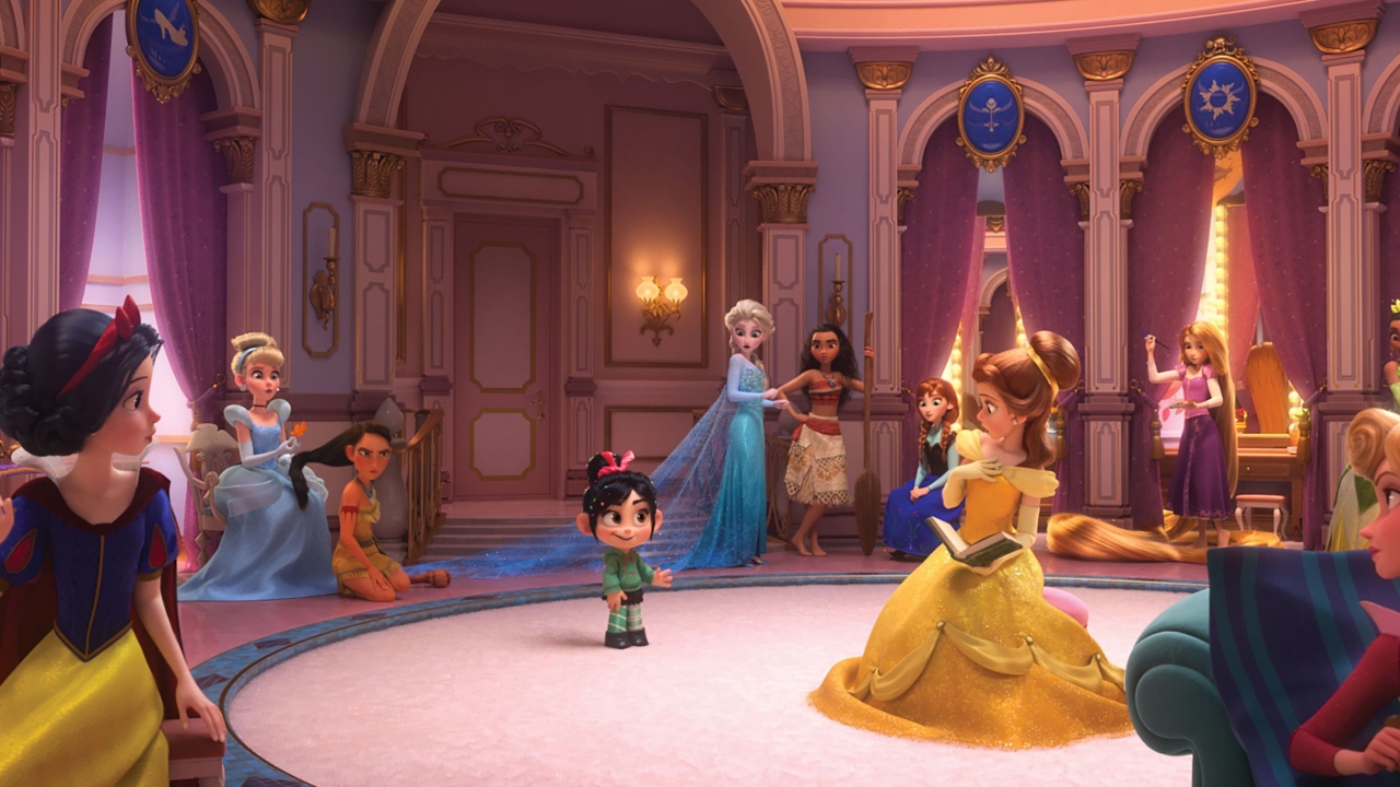 Alle (!) Disney-prinsessen verzameld op één foto voor 'Wreck-it-Ralph 2'
