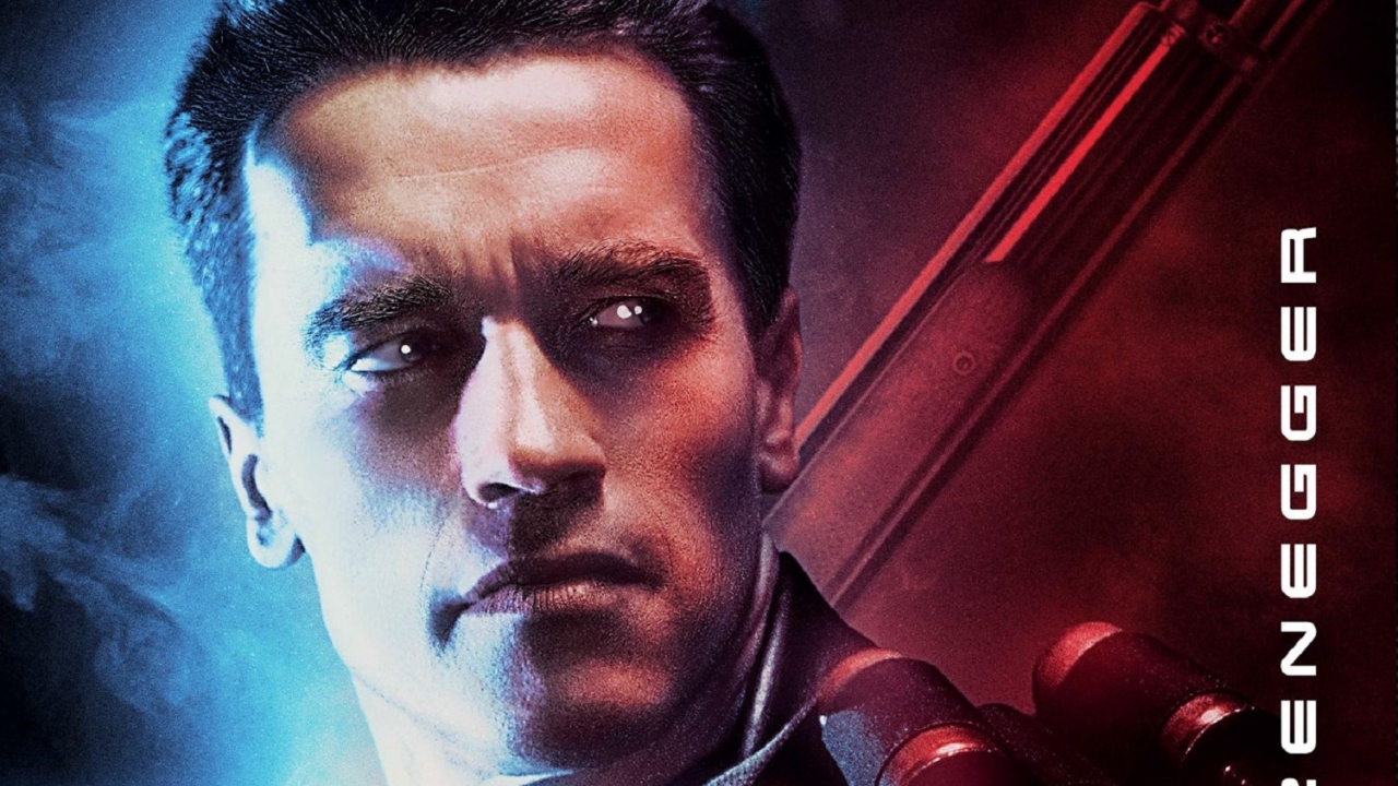 Flashy 3D re-release poster 'Terminator 2: Judgment Day'
