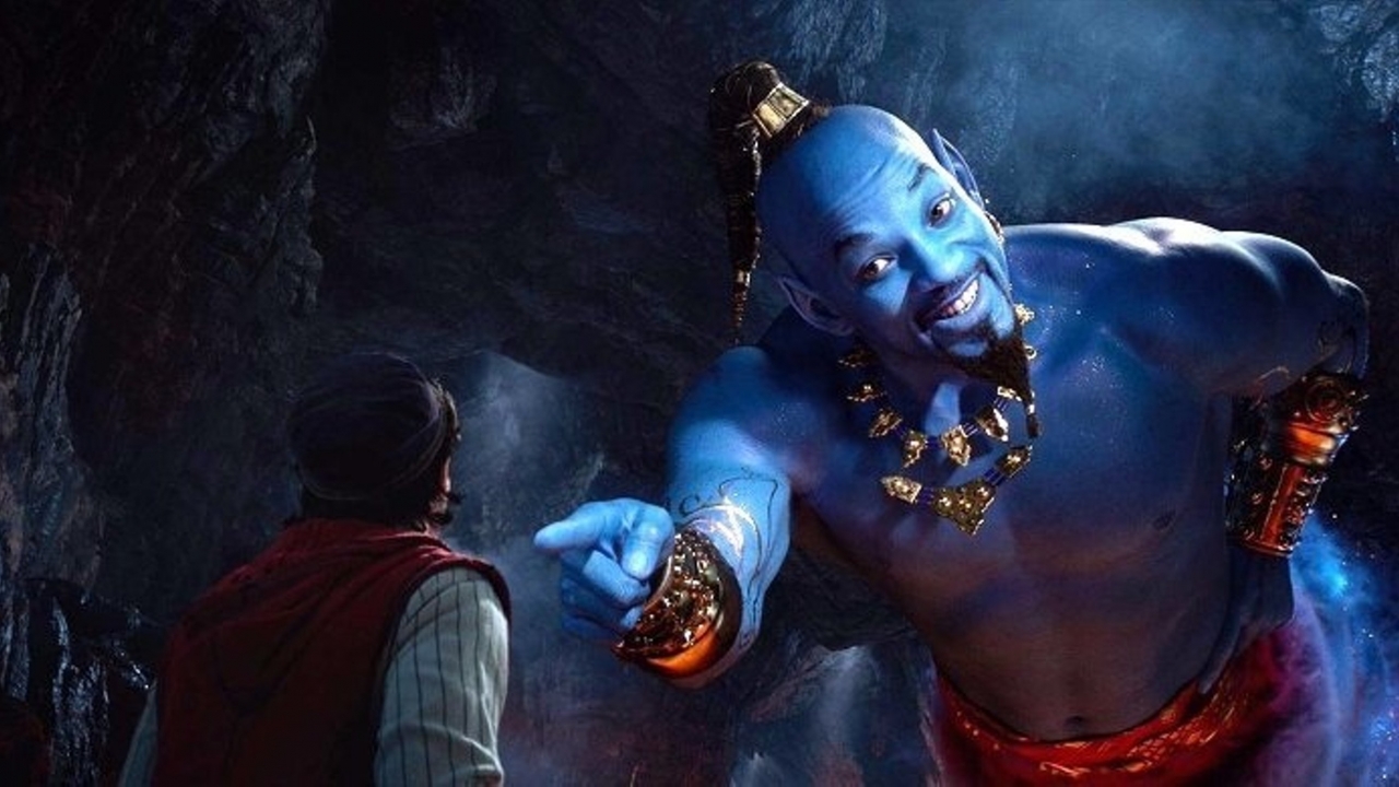 Grappige reacties op Will Smiths blauwe Genie in trailer 'Aladdin'