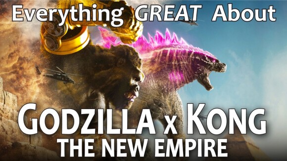 CinemaWins - Everything great about godzilla x kong: the new empire!