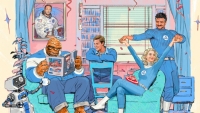 "Flame on!": Joseph Quinn oefent alvast zijn catchphrase voor 'The Fantastic Four'