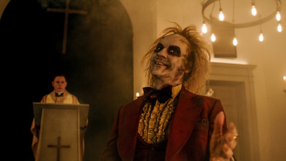 Michael Keaton in 'Beetlejuice Beetlejuice' is "viezer en ouder" volgens de kostuumontwerper