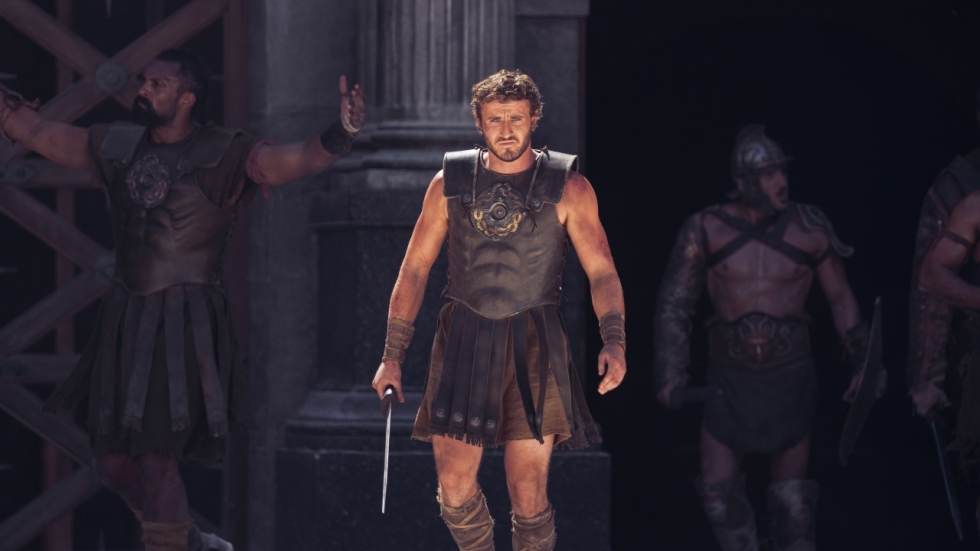 De nieuwste poster van 'Gladiator II' komt rechtstreeks uit de jaren 90