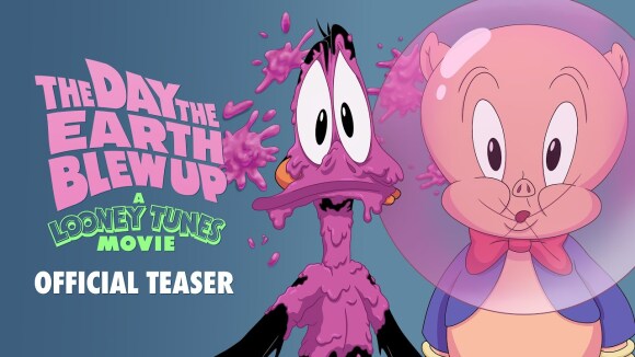 Porky Pig en Daffy Duck nemen het op tegen buitenaards gevaar in de teaser van 'Looney Tunes: The Day The Earth Blew Up'