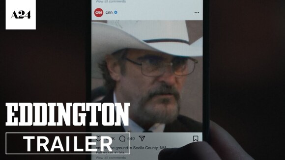 Trailer 'Eddington' met Joaquin Phoenix en Emma Stone belicht de duistere dagen van de pandemie