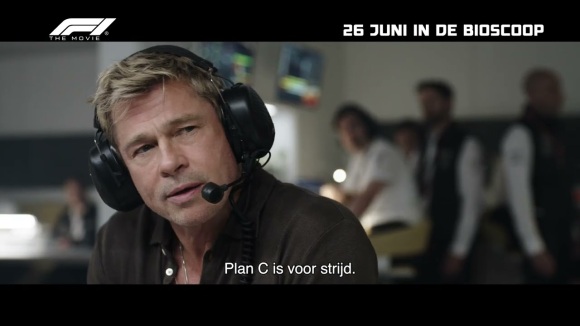 Brad Pitt rijdt "fast" in 'F1: The Movie' waar Max Verstappen vast niet blij van wordt