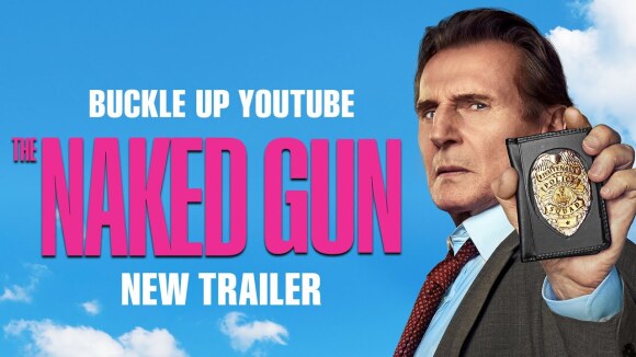 Gegarandeerd chaos in 'The Naked Gun': Liam Neeson is Frank Drebin in nieuwe trailer