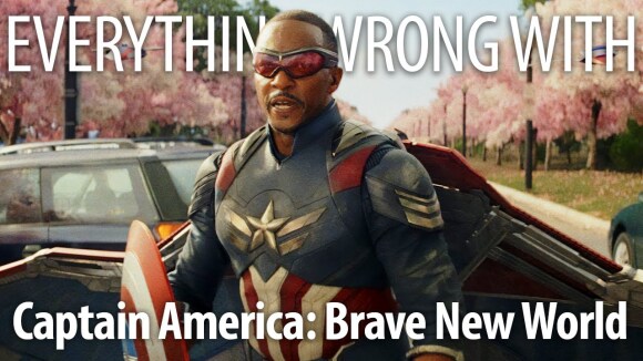 CinemaSins - Everything wrong with captain america: brave new world in 21 minutes or less