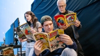 David Corenswet raakt geëmotioneerd door grap van James Gunn tijdens Superman-interview