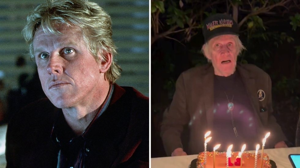 Een bijna onherkenbare Gary Busey (81) viert zijn verjaardag op Insta