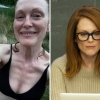 Julianne Moore deelt foto van zichzelf waar je wel even van schrikt