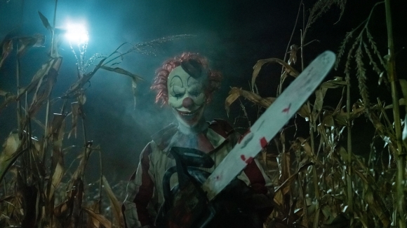 Clown in a Cornfield