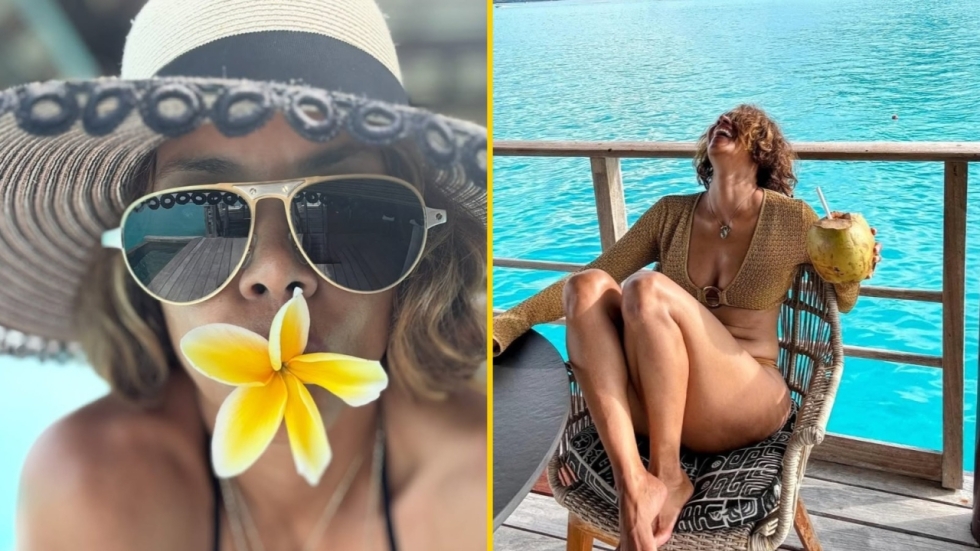 Foto: Halle Berry kan een bijzonder opmerkelijk kunstje met haar teen