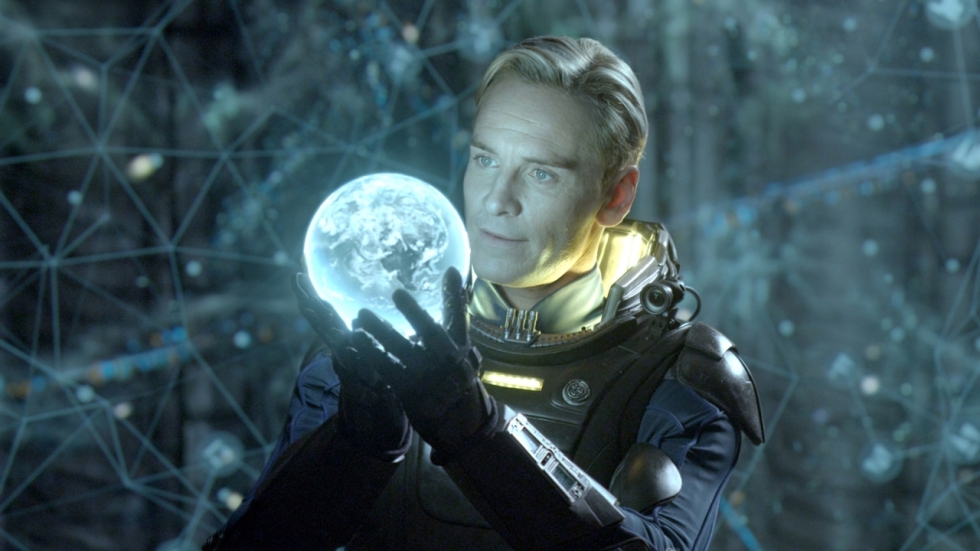 Deze iconische acteur was compleet onherkenbaar in de epische scifi-film 'Prometheus'