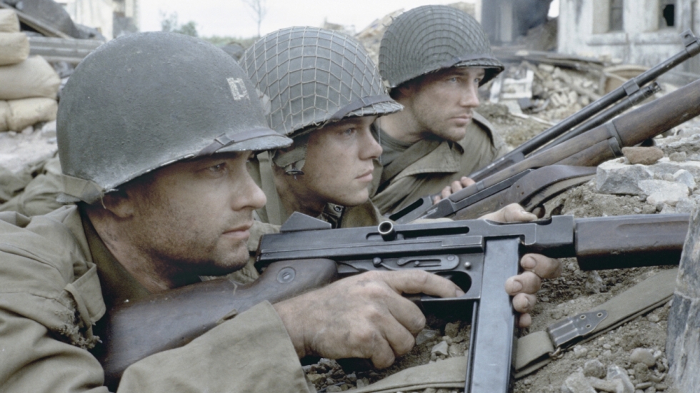 Er was bijna een komische scène in 'Saving Private Ryan', maar die werd gelukkig weggelaten