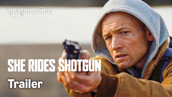 Trailer 'She Rides Shotgun': keiharde misdaadfilm met Taron Egerton vanaf woensdag op Prime Video