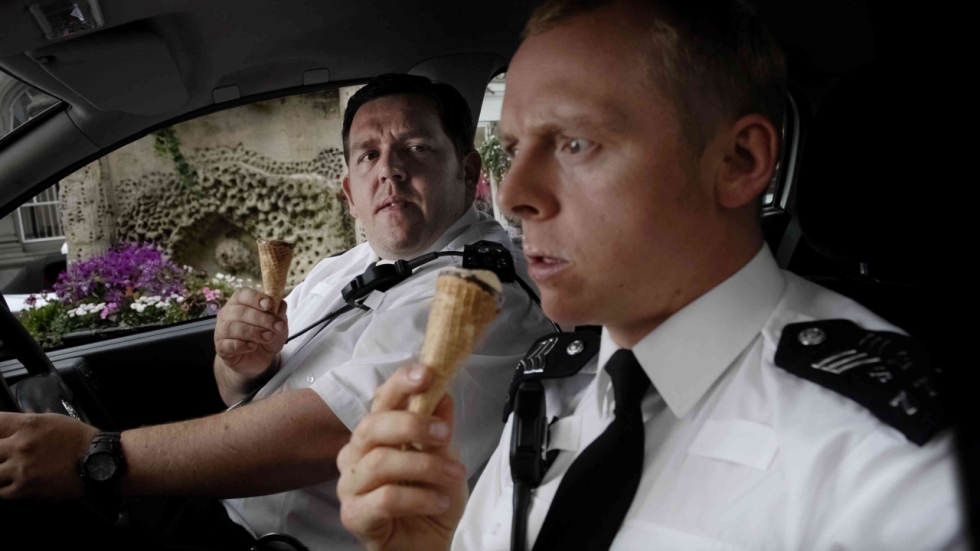 Deze briljante cameo in 'Hot Fuzz' is je waarschijnlijk nooit opgevallen