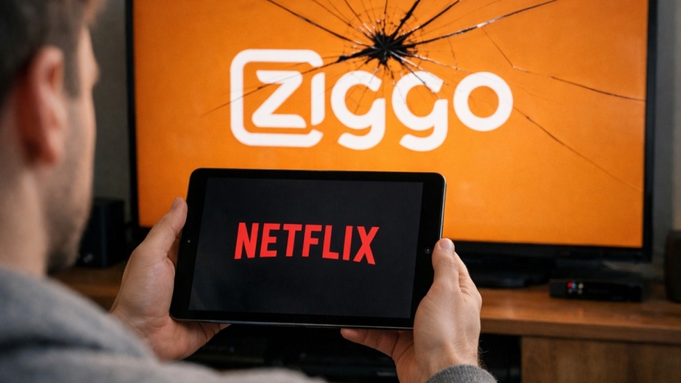 Ziggo en KPN krijgen flinke klappen: Netflix is één van de schuldigen