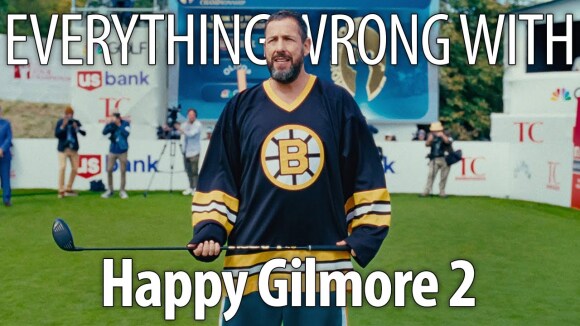 CinemaSins - Everything wrong with happy gilmore 2 in 23 minutes or less