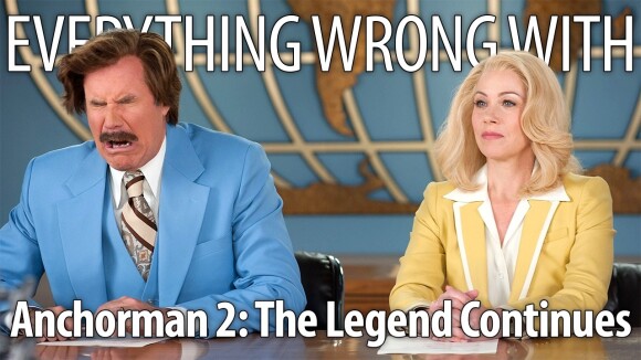 CinemaSins - Everything wrong with anchorman 2: the legend continues in 17 minutes or less