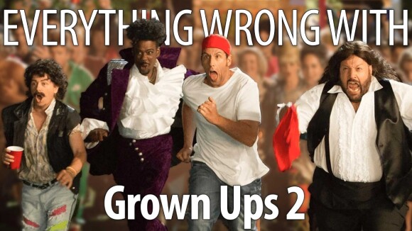 CinemaSins - Everything wrong with grown ups 2 in 21 minutes or less