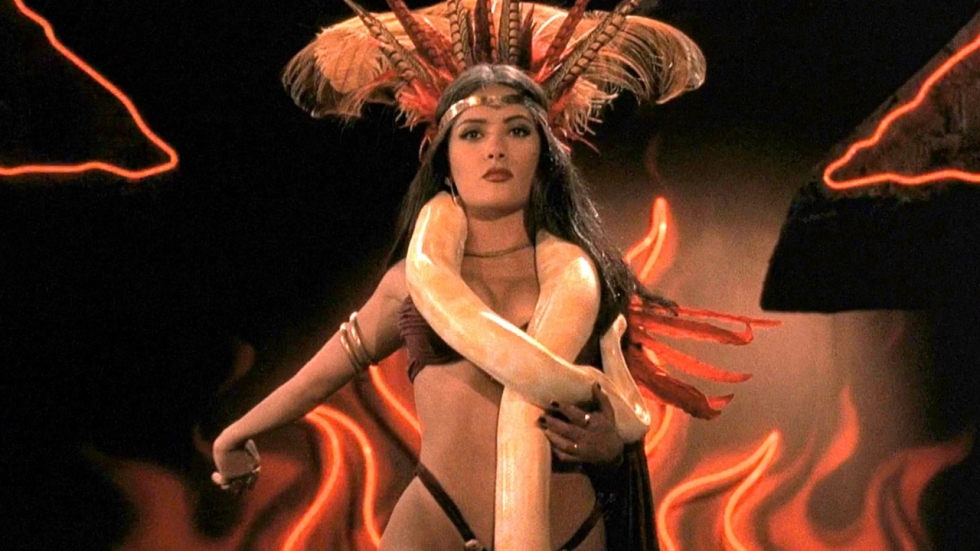 Deze pikante scène is het meest gepauzeerde moment in e cultfilm met Salma Hayek