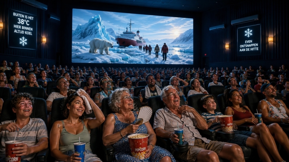 Pathé en andere bioscopen gaan de strijd aan met de hitte en plannen veel, soms gratis, extra voorstellingen