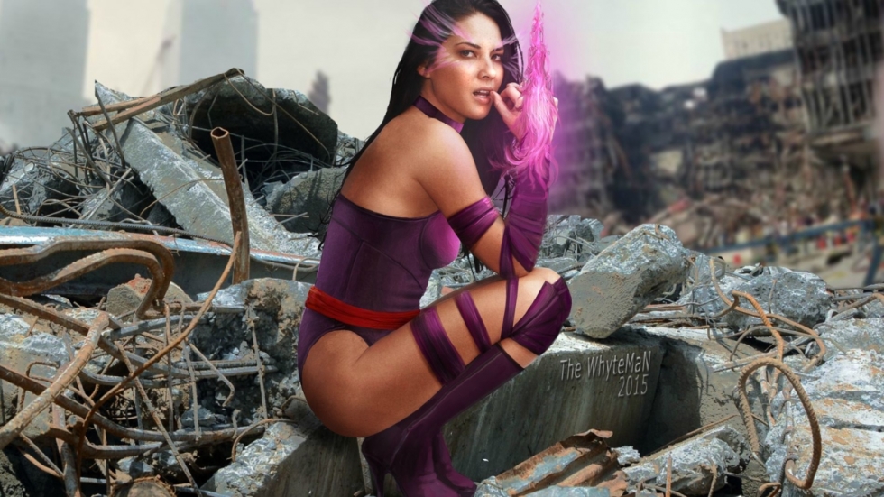 Olivia Munn deelt wederom nieuwe foto Psylocke in 'X-Men: Apocalypse'
