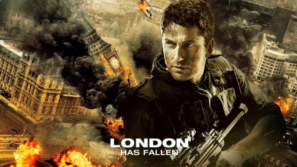 Gerard Butler op nieuwe poster 'London Has Fallen'