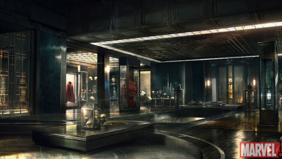 Concept art 'Doctor Strange's Sanctum Sanctorum onthuld