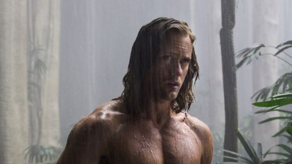 Eerste foto's Alexander Skarsgård als 'Tarzan'