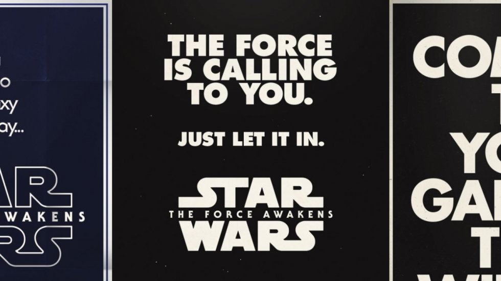 Coole retro-posters 'Star Wars: The Force Awakens'
