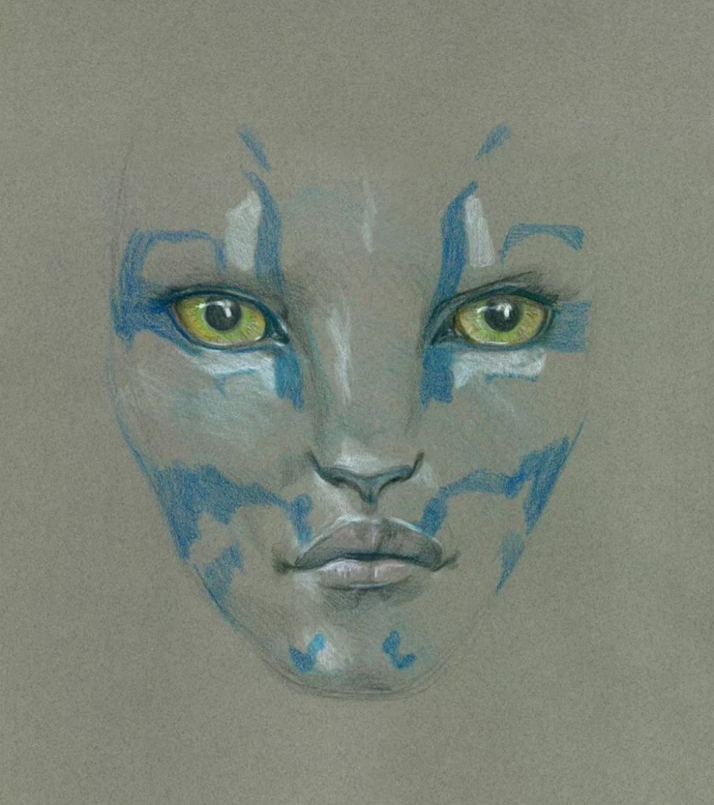 Concept art 'Avatar 2' toont Na'vi