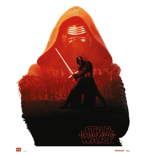 Mooie promo-art 'Star Wars: The Force Awakens'