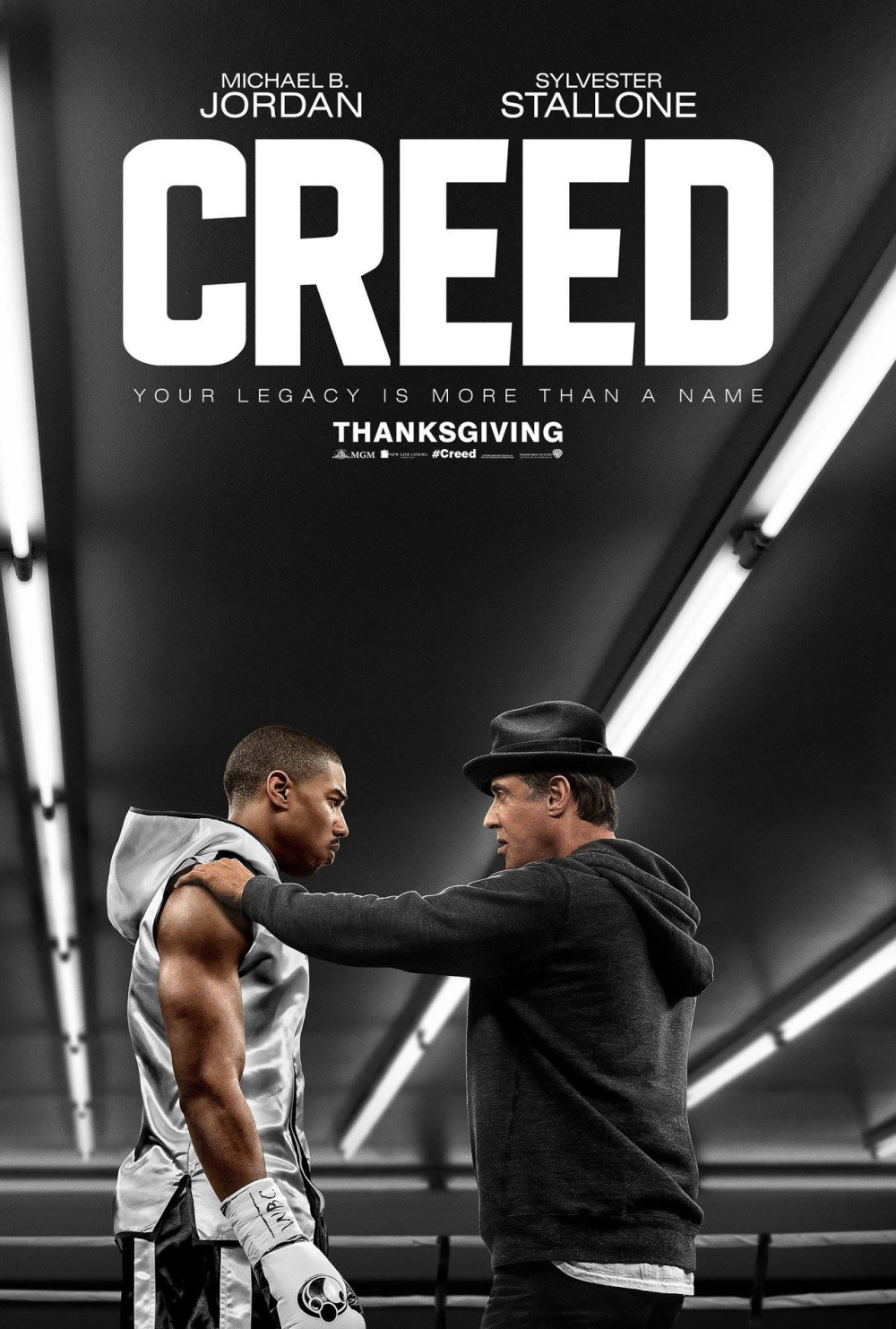 Nieuwe poster en tv-spot 'Rocky'-spinoff 'Creed'