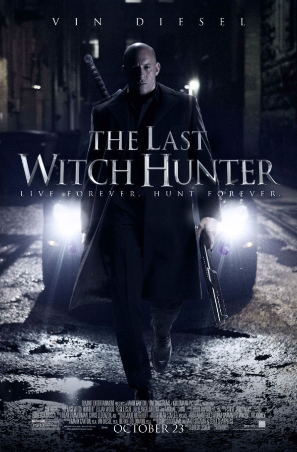 Vin Diesel hakt heksen in de pan in trailer 'The Last Witch Hunter'