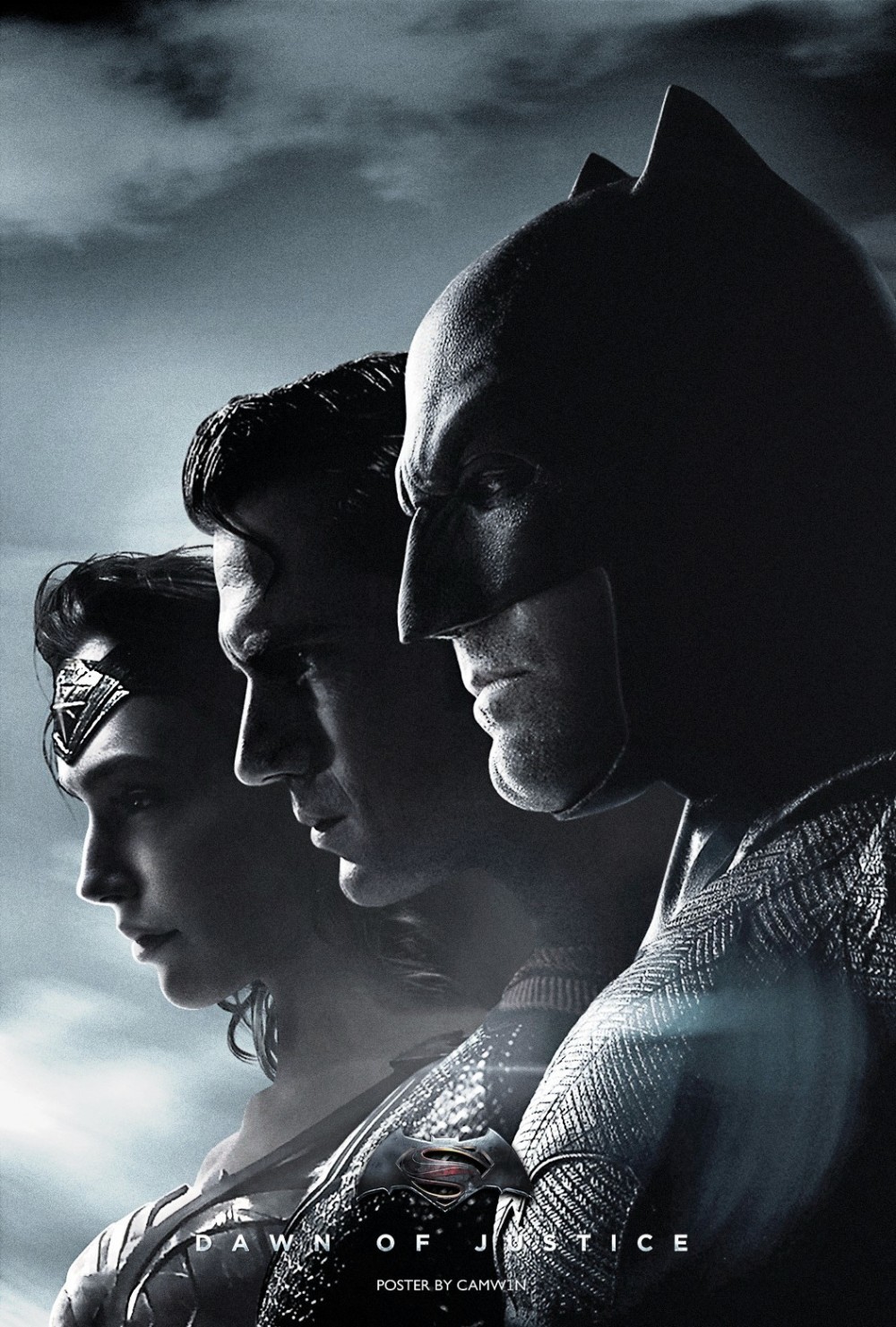 Fan-made posters 'Batman v Superman: Dawn Of Justice' en 'Suicide Squad'