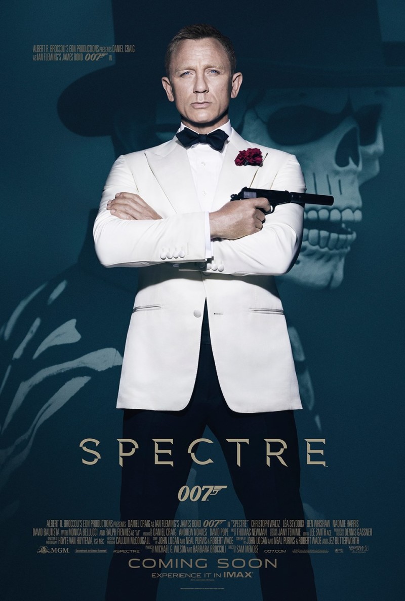 Nieuwe poster 24e Bond-film 'Spectre'